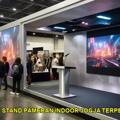 desain stand pameran indoor jogja terpercaya